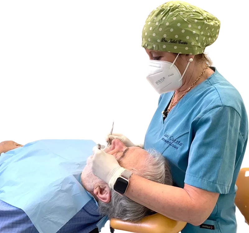 Contacto con Clínica Dental Isabel Cuesta para valorar tratamientos dentales